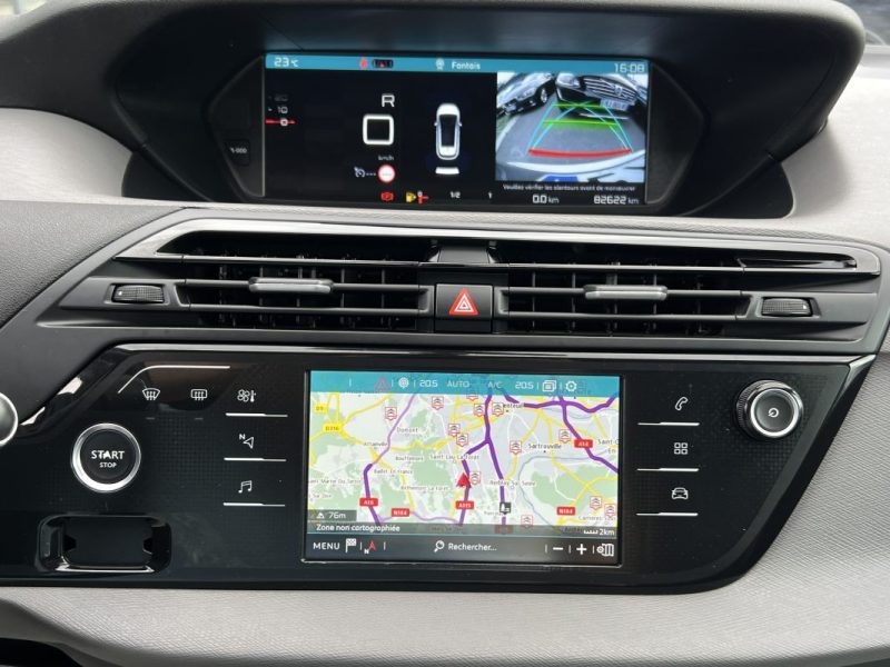 CITROEN C4 SPACETOURER II PHASE 2 1.6 HDI 120 BOITE AUTOMATIQUE / APPLE & ANDROID  - GARANTIE 1 AN