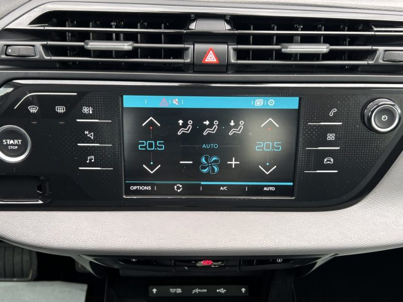 CITROEN C4 SPACETOURER II PHASE 2 1.6 HDI 120 BOITE AUTOMATIQUE / APPLE & ANDROID  - GARANTIE 1 AN