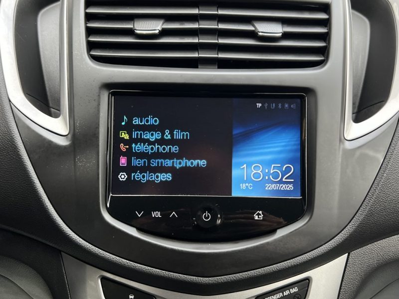 CHEVROLET TRAX LT+ 1.4 TURBO 140 Cv 4x4 4WD / ECRAN TACTILE CAMERA RECUL CRIT AIR 1  - GARANTIE 1 AN