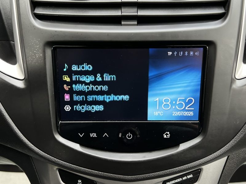 CHEVROLET TRAX LT+ 1.4 TURBO 140 Cv 4x4 4WD / ECRAN TACTILE CAMERA RECUL CRIT AIR 1  - GARANTIE 1 AN