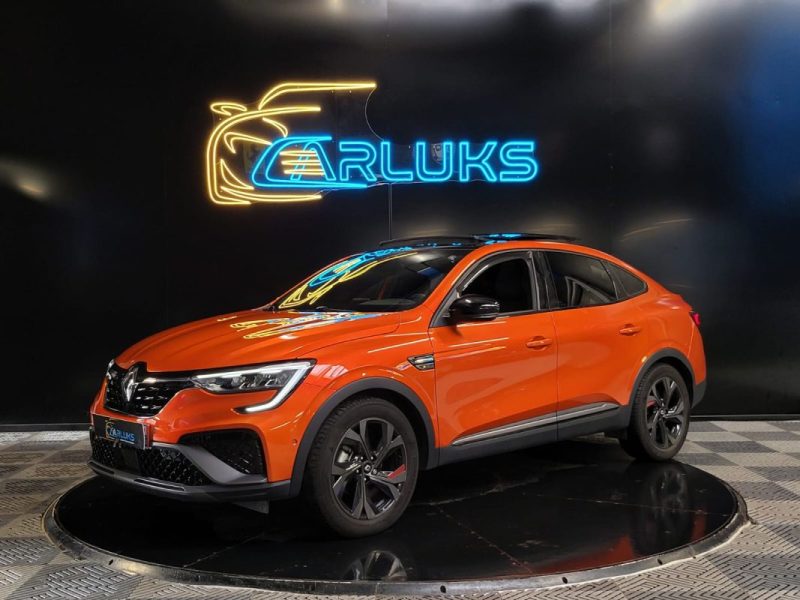 RENAULT ARKANA 1.6 E-Tech 145ch RS LINE / SUIVI RENAULT + TOIT OUVRANT + VOLANT CHAUFFANT + CARPLAY