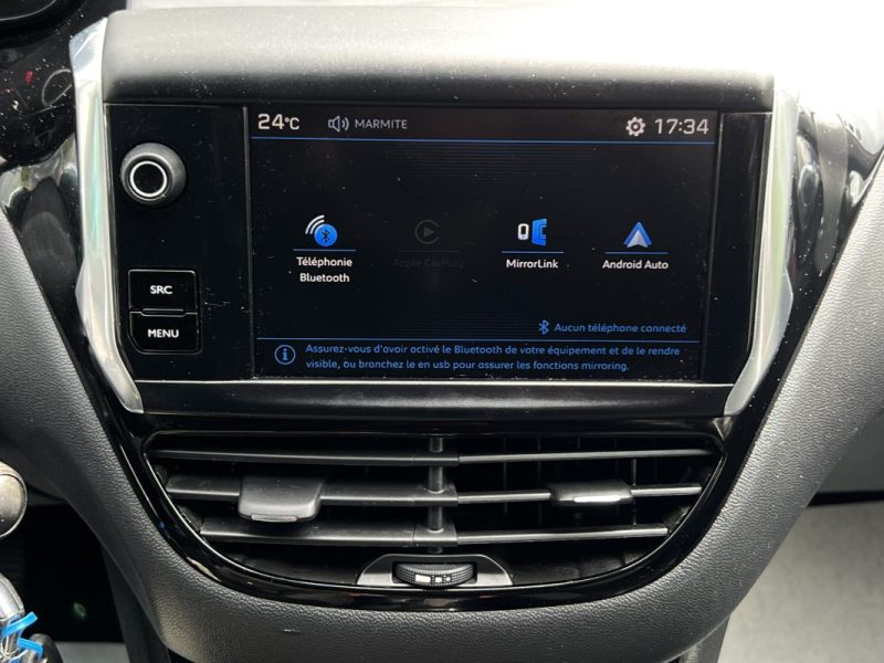 PEUGEOT 208 PHASE 2 ALLURE 1.2 82 Cv APPLE CARPLAY & ANDROID 38 600 Kms CRIT AIR 1 - GARANTIE 1 AN