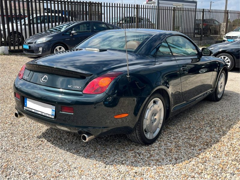 LEXUS SC430 4.3 V8 286ch Cabriolet 01/2002