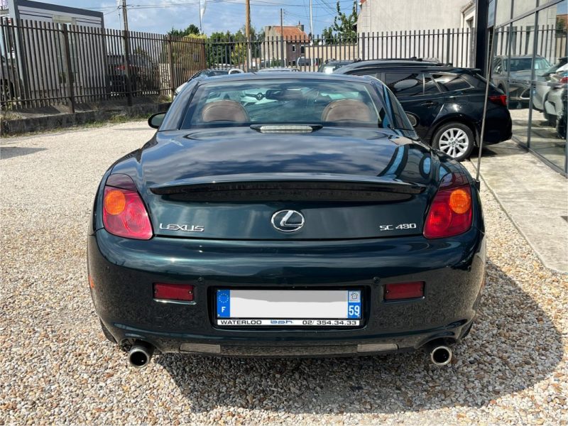 LEXUS SC430 4.3 V8 286ch Cabriolet 01/2002