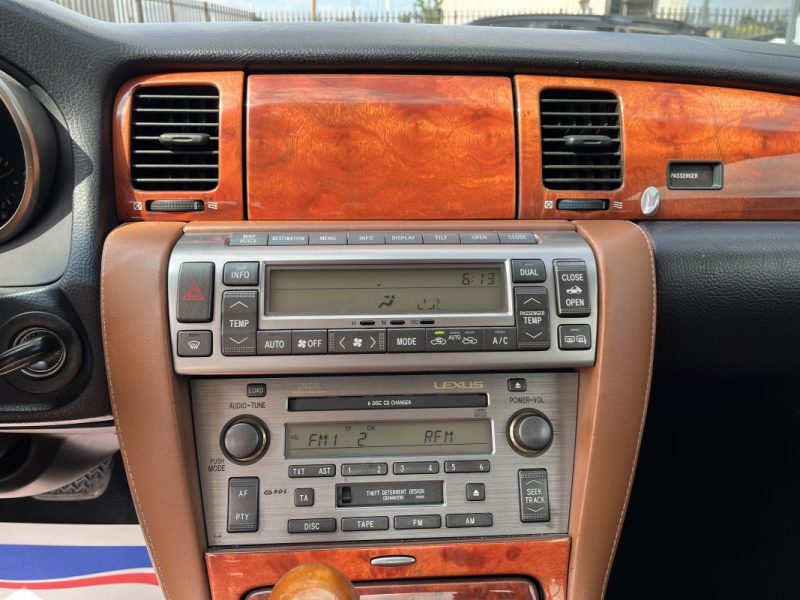 LEXUS SC430 4.3 V8 286ch Cabriolet 01/2002