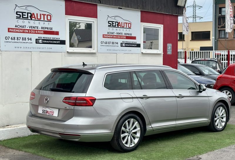 VOLKSWAGEN PASSAT VIII SW 1.6 TDI 120 BLUEMOTION TECHNOLOGY CARAT DSG7