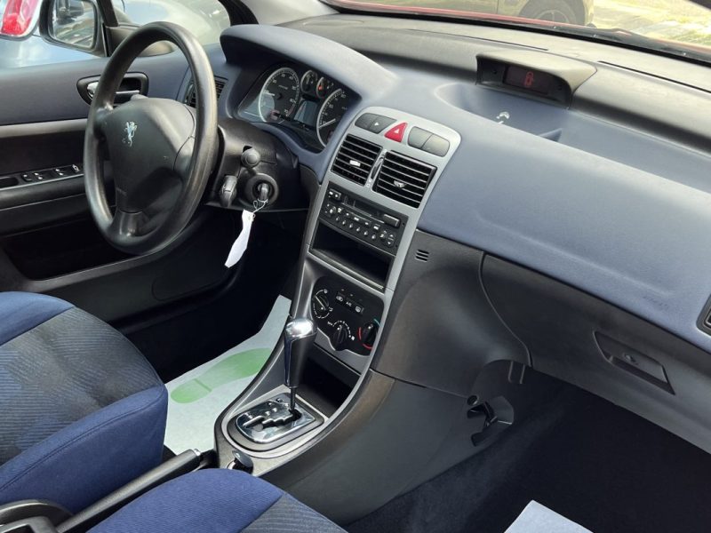 PEUGEOT 307 1.6 i 110 Cv BOITE AUTOMATIQUE / 24 500 Kms CLIMATISATION - GARANTIE 1 AN