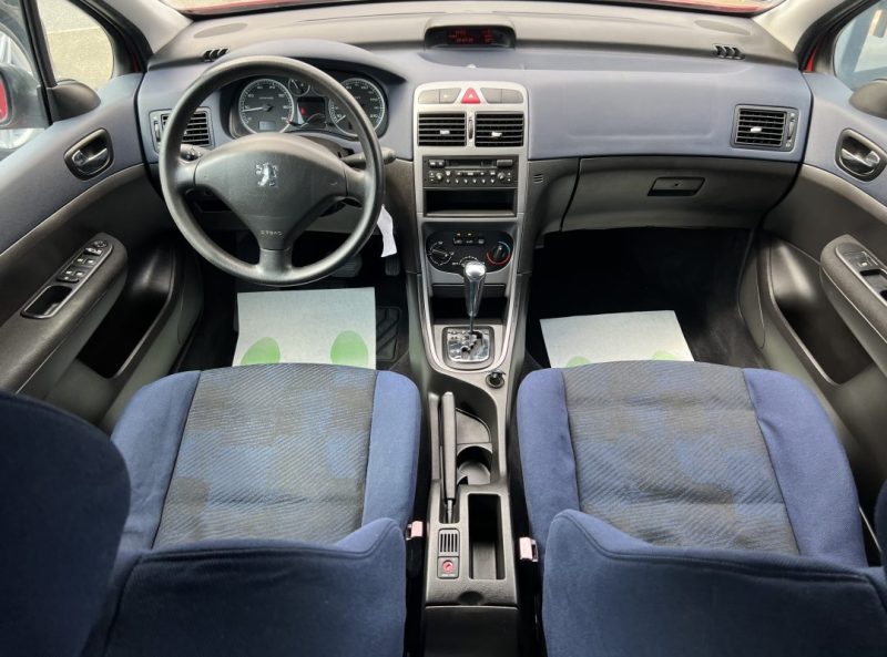 PEUGEOT 307 1.6 i 110 Cv BOITE AUTOMATIQUE / 24 500 Kms CLIMATISATION - GARANTIE 1 AN