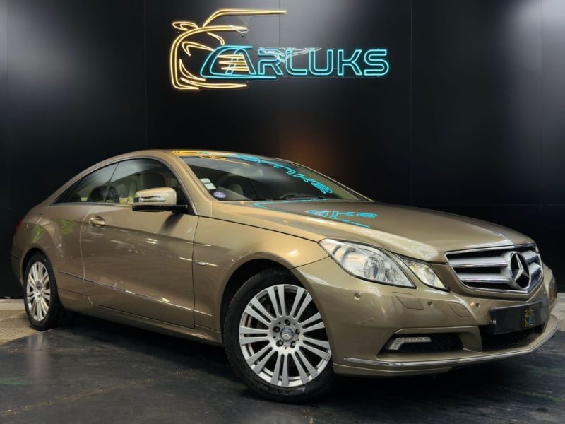 MERCEDES-BENZ CLASSE E COUPÉ 350 V6 7G-TRONIC 292 cv ELEGANCE