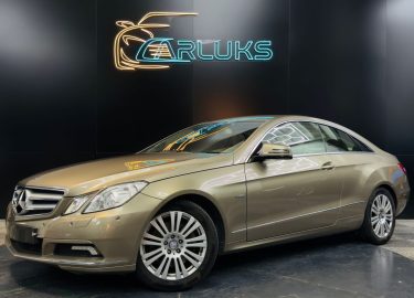 MERCEDES-BENZ CLASSE E COUPÉ 350 V6 7G-TRONIC 292 cv ELEGANCE