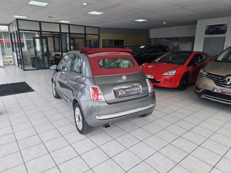 FIAT 500C 1.2I 70CH ANNEE 2012 168000KM