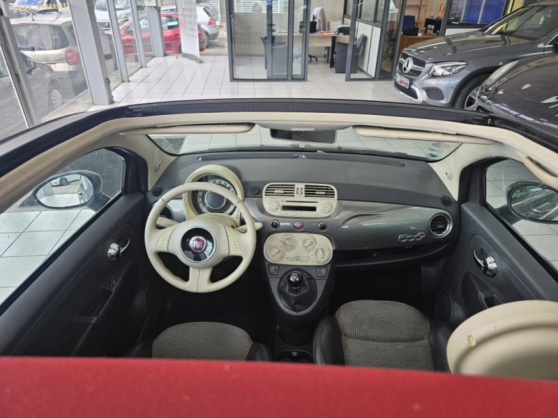 FIAT 500C 1.2I 70CH ANNEE 2012 168000KM