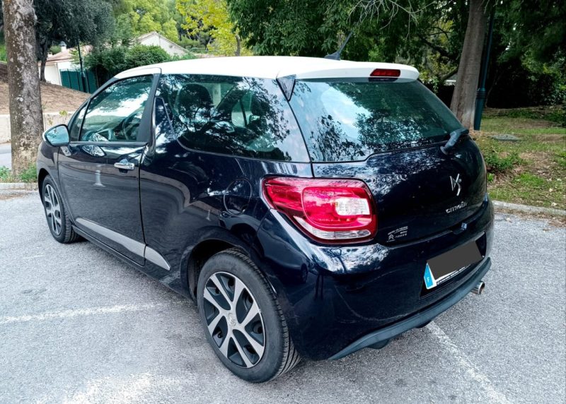 CITROEN DS3 82 Chic, berline, 4 cv, 3 portes, 2015, garantie 3 mois.