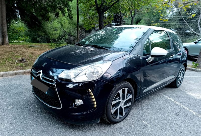 CITROEN DS3 82 Chic, berline, 4 cv, 3 portes, 2015, garantie 3 mois.