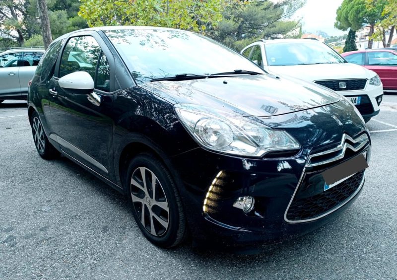 CITROEN DS3 82 Chic, berline, 4 cv, 3 portes, 2015, garantie 3 mois.