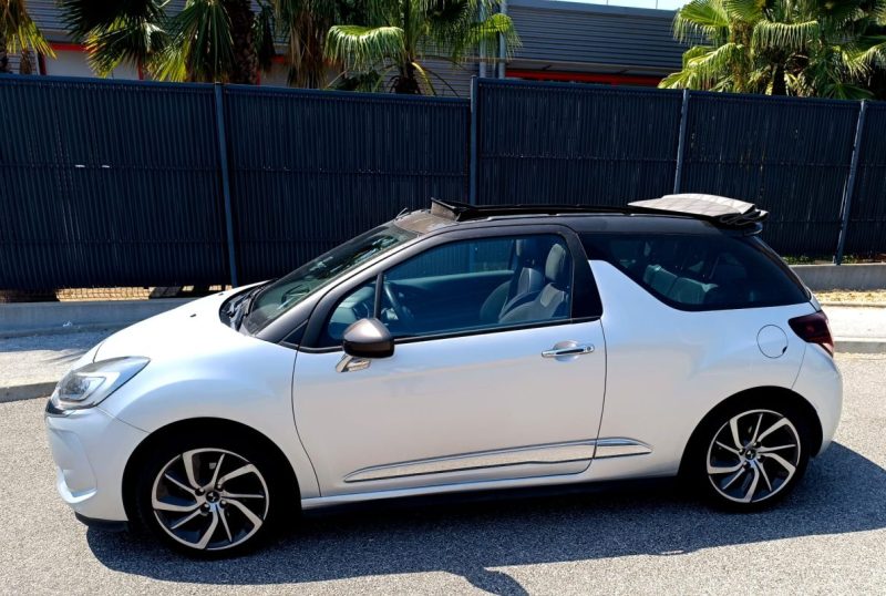 DS 3 Cabrio 1.2 Sport  Chic 110CV EAT6 cabriolet, 6 cv, 3 portes, 2016, garantie 3 mois.