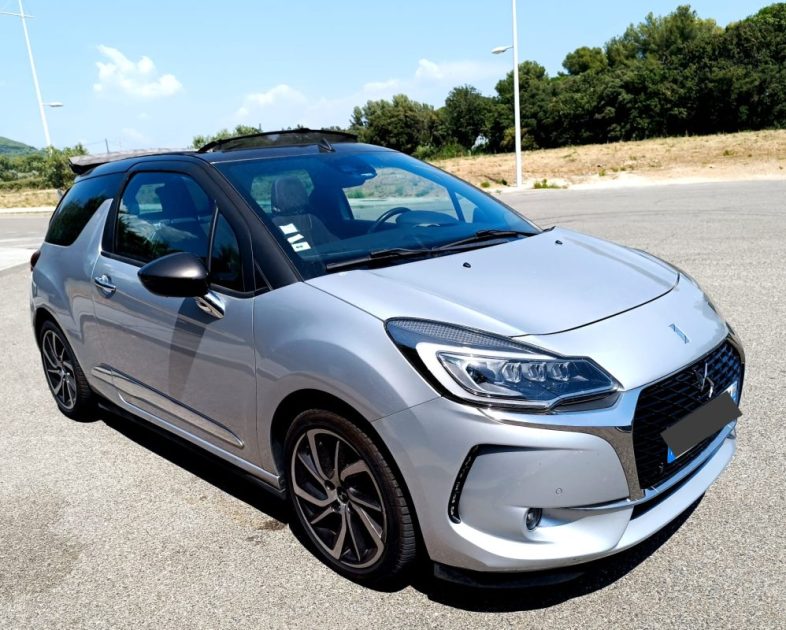 DS 3 Cabrio 1.2 Sport  Chic 110CV EAT6 cabriolet, 6 cv, 3 portes, 2016, garantie 3 mois.