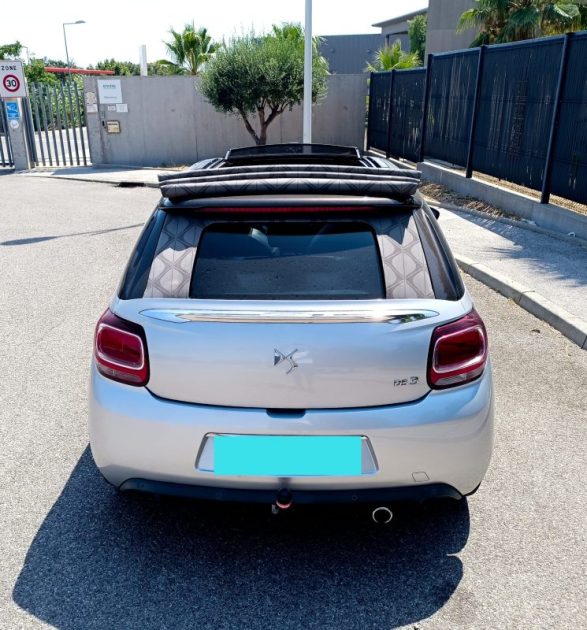 DS 3 Cabrio 1.2 Sport  Chic 110CV EAT6 cabriolet, 6 cv, 3 portes, 2016, garantie 3 mois.