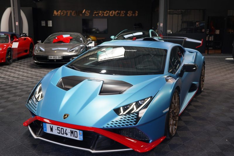 lamborghini HURACAN STO 5.2 V10 640 TVA RECUP