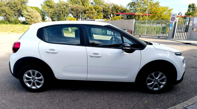 Citroën C3 1.6 BLUEHDI 75 CV SS FEEL berline 5 places, blanc, 4 cv, 5 portes, 2018, garantie 3 mois