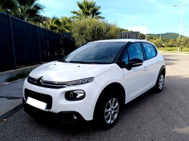 Citroën C3 1.6 BLUEHDI 75 CV SS FEEL berline 5 places, blanc, 4 cv, 5 portes, 2018, garantie 3 mois