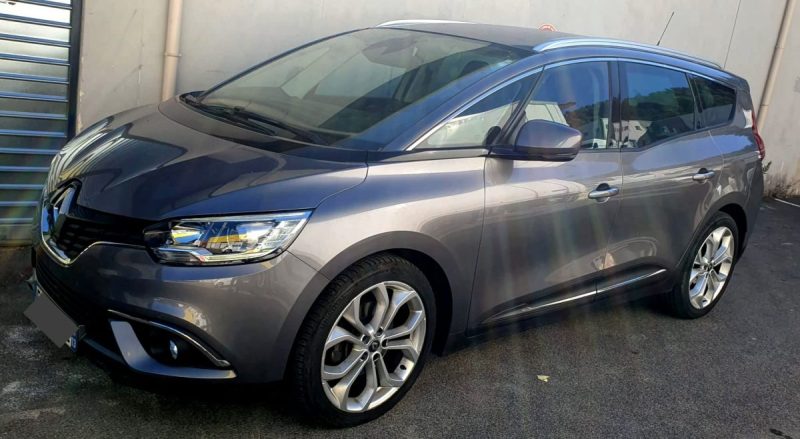 Renault Grand Scénic IV BUSINESS dCi 110 Energy 7 pl, gris clair, 5 cv, 5 portes, 2018, garantie 3 m