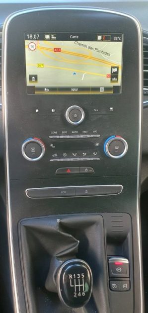 Renault Grand Scénic IV BUSINESS dCi 110 Energy 7 pl, gris clair, 5 cv, 5 portes, 2018, garantie 3 m