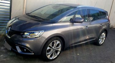 Renault Grand Scénic IV BUSINESS dCi 110 Energy 7 pl, gris clair, 5 cv, 5 portes, 2018, garantie 3 m