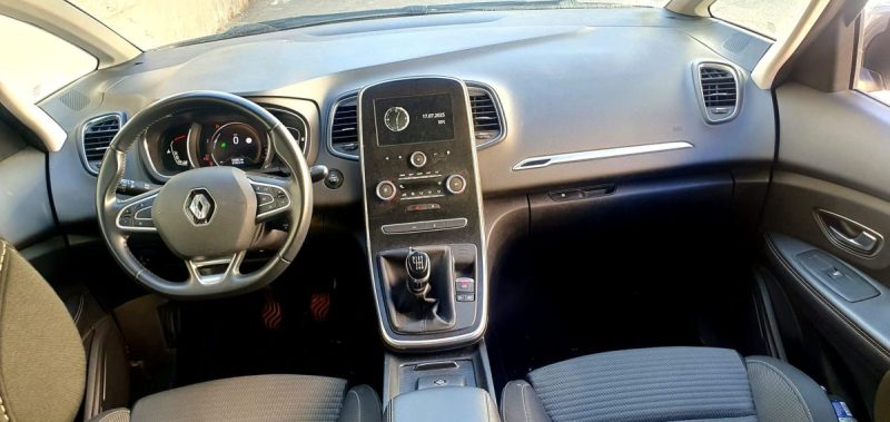 Renault Grand Scénic IV BUSINESS dCi 110 Energy 7 pl, gris clair, 5 cv, 5 portes, 2018, garantie 3 m