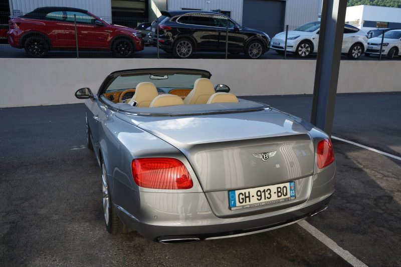BENTLEY CONTINENTAL GTC CAB 6.0 L V12 ETHANOL
