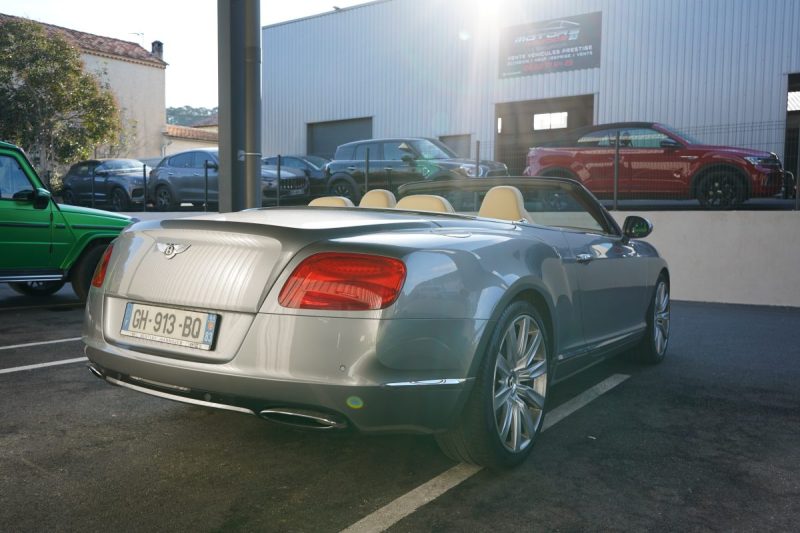 BENTLEY CONTINENTAL GTC CAB 6.0 L V12 ETHANOL