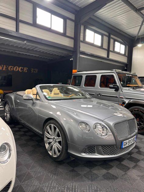 BENTLEY CONTINENTAL GTC CAB 6.0 L V12 ETHANOL