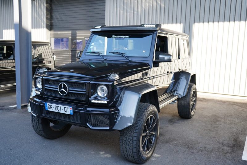 MERCEDES CLASSE G 4X4 2 V8 421 CV CARRE SORTIE USINE