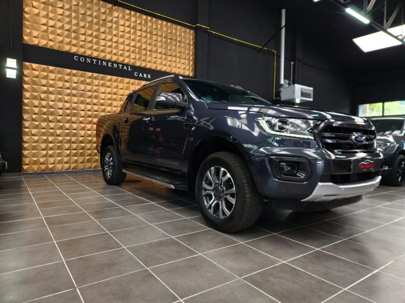 FORD RANGER Wildtrak Double Cabine 2.0 Bi-Turbo 213 BVA10 - TVA RECUPERABLE*1°Main*CAMERA*