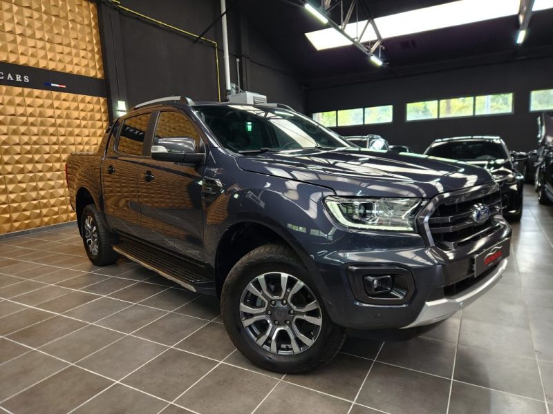 FORD RANGER Wildtrak Double Cabine 2.0 Bi-Turbo 213 BVA10 - TVA RECUPERABLE*1°Main*CAMERA*