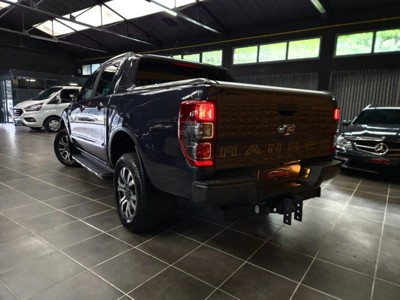 FORD RANGER Wildtrak Double Cabine 2.0 Bi-Turbo 213 BVA10 - TVA RECUPERABLE*1°Main*CAMERA*