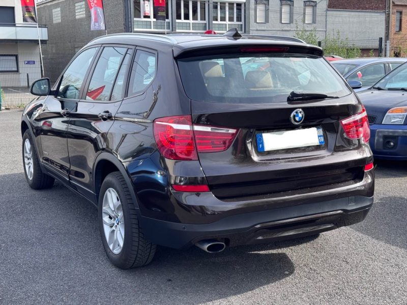 BMW  X3 XDRIVE 20D 190cv   BOITE AUTO 