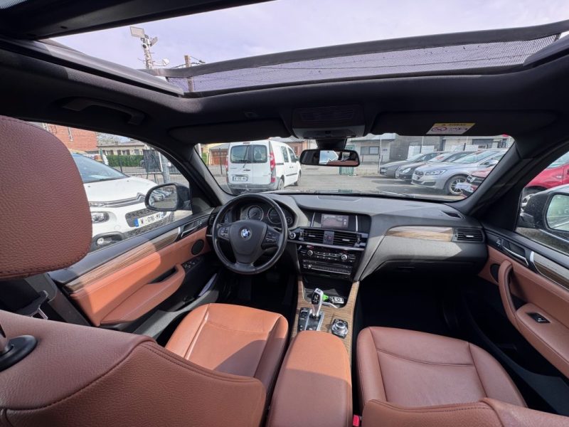 BMW  X3 XDRIVE 20D 190cv   BOITE AUTO 