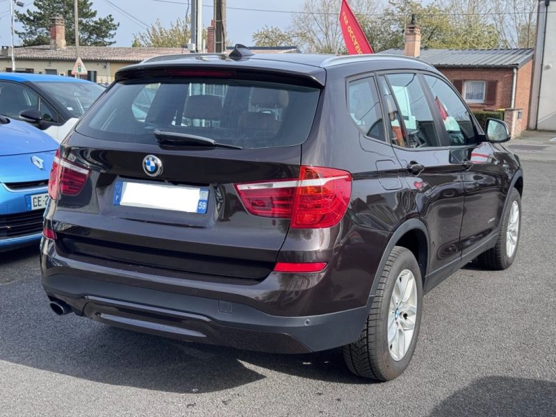 BMW  X3 XDRIVE 20D 190cv   BOITE AUTO 