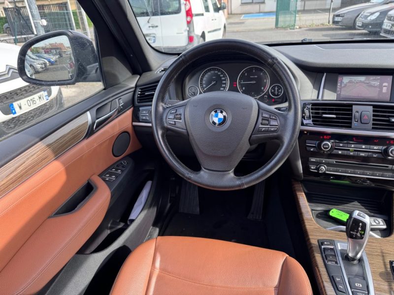 BMW  X3 XDRIVE 20D 190cv   BOITE AUTO 
