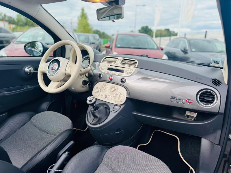 FIAT 500C 1.2 69ch LOUNGE