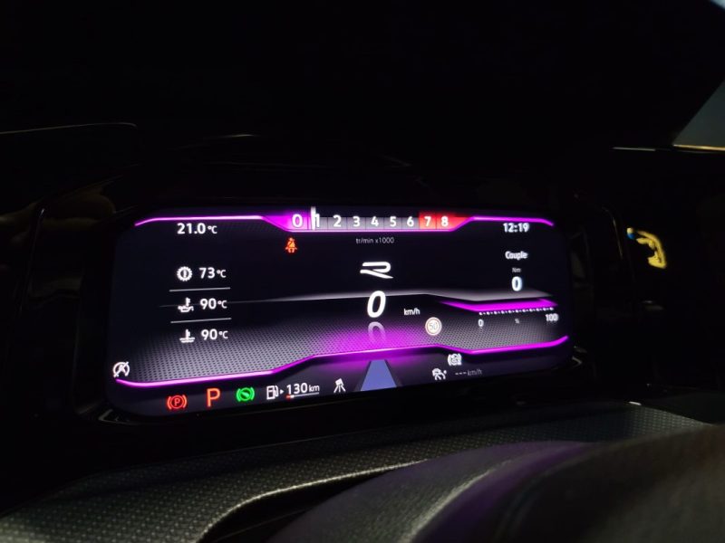 VOLKSWAGEN GOLF VIII R 2.0 TSI 370ch 4Motion DSG7 / AKRAPOVIC + TETE HAUTE + NURBURGRING /