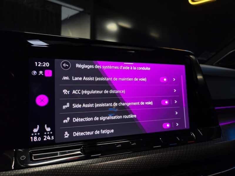 VOLKSWAGEN GOLF VIII R 2.0 TSI 370ch 4Motion DSG7 / AKRAPOVIC + TETE HAUTE + NURBURGRING /