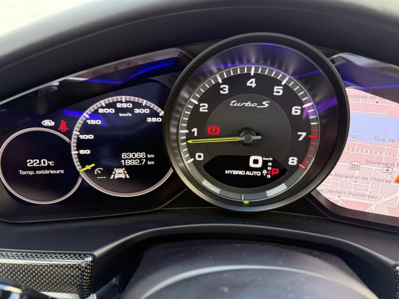 PORSCHE PANAMERA 4.0 V8 680 CV Turbo S E-Hybrid PDK SPORT / ORIGINE FRANCE 
