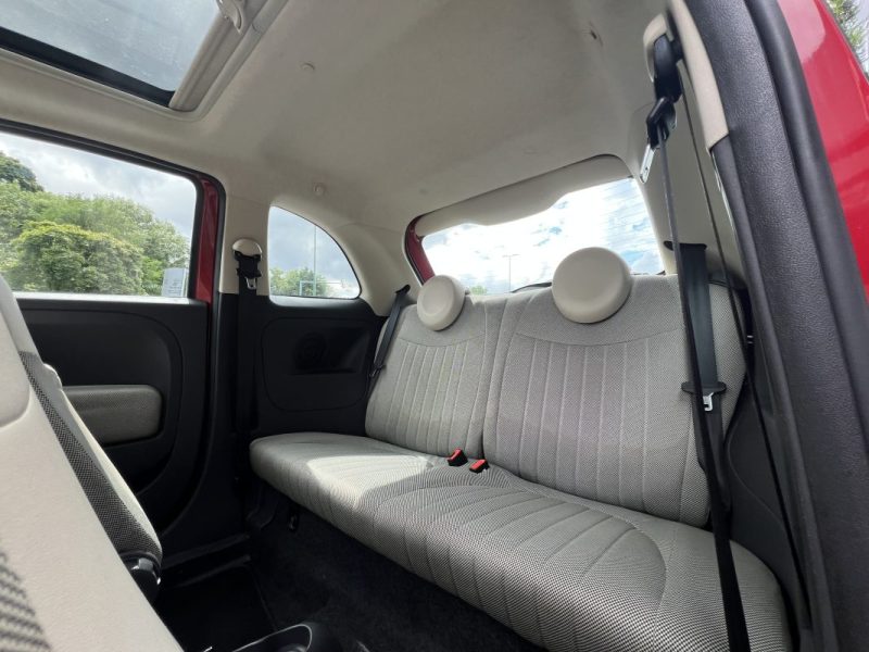 FIAT 500 II LOUNGE 1.2 69 Cv BOITE AUTOMATIQUE / TOIT PANORAMIQUE CRIT AIR 1 - GARANTIE 1 AN