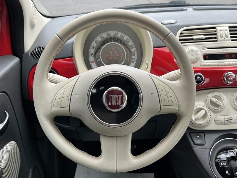 FIAT 500 II LOUNGE 1.2 69 Cv BOITE AUTOMATIQUE / TOIT PANORAMIQUE CRIT AIR 1 - GARANTIE 1 AN