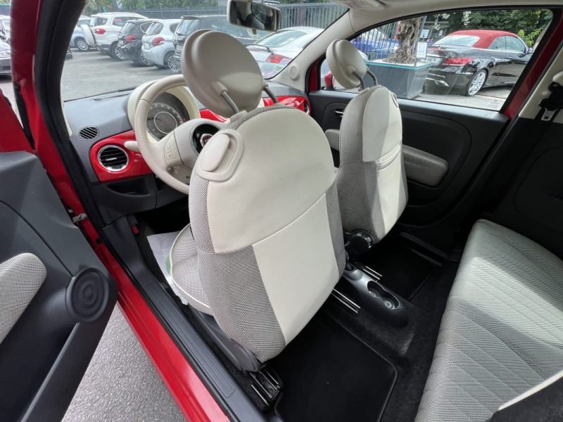 FIAT 500 II LOUNGE 1.2 69 Cv BOITE AUTOMATIQUE / TOIT PANORAMIQUE CRIT AIR 1 - GARANTIE 1 AN
