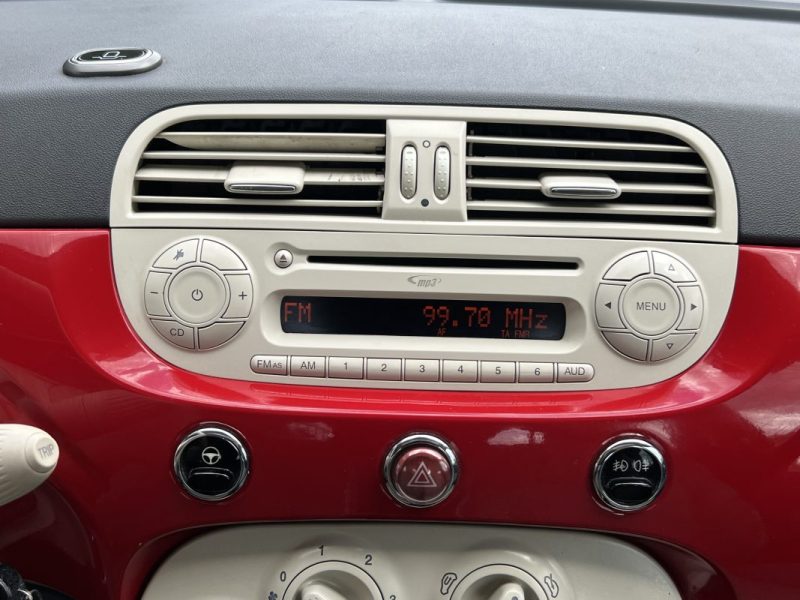 FIAT 500 II LOUNGE 1.2 69 Cv BOITE AUTOMATIQUE / TOIT PANORAMIQUE CRIT AIR 1 - GARANTIE 1 AN