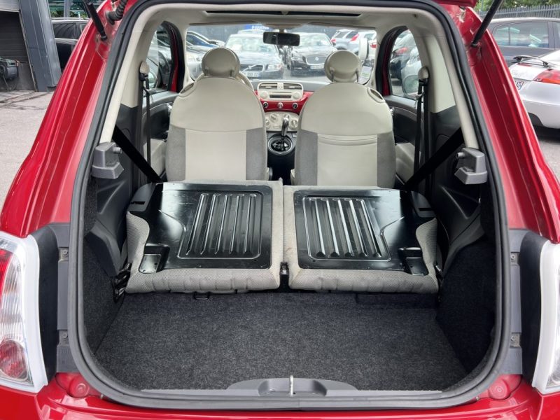 FIAT 500 II LOUNGE 1.2 69 Cv BOITE AUTOMATIQUE / TOIT PANORAMIQUE CRIT AIR 1 - GARANTIE 1 AN