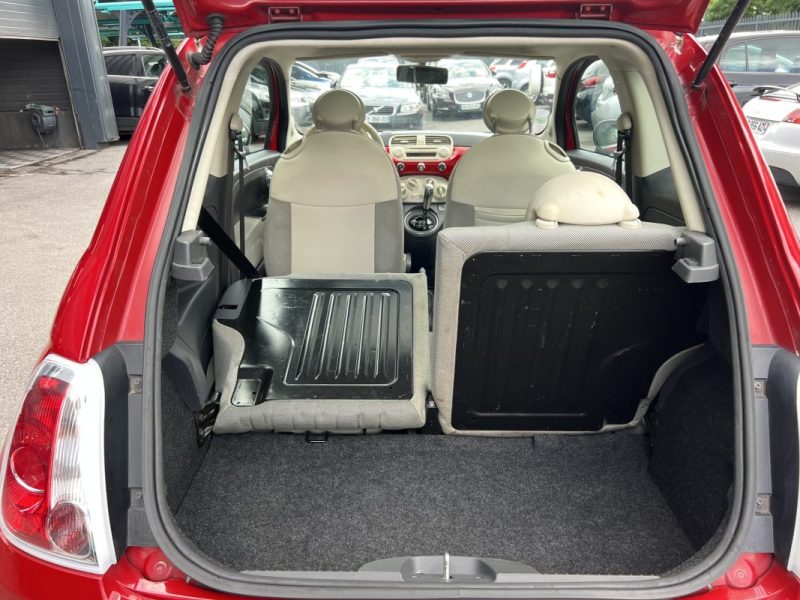 FIAT 500 II LOUNGE 1.2 69 Cv BOITE AUTOMATIQUE / TOIT PANORAMIQUE CRIT AIR 1 - GARANTIE 1 AN